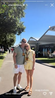 Screenshot of Ariarne Titmus' Instagram Story/ Source: Instagram/ @ariarnetitmus_