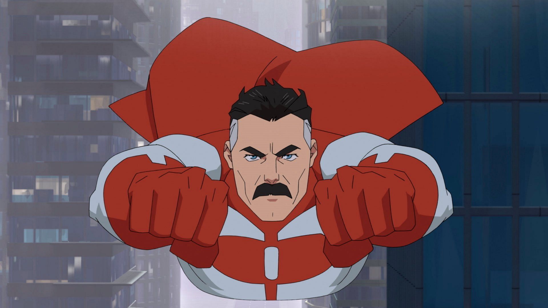 Nolan Gray a.k.a. Omni-Man in Invincible. (Image via primevideo.com)