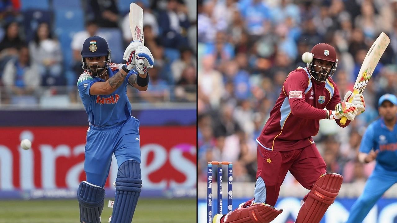 विराट कोहली और क्रिस गेल (Photo Credit: Getty Images)