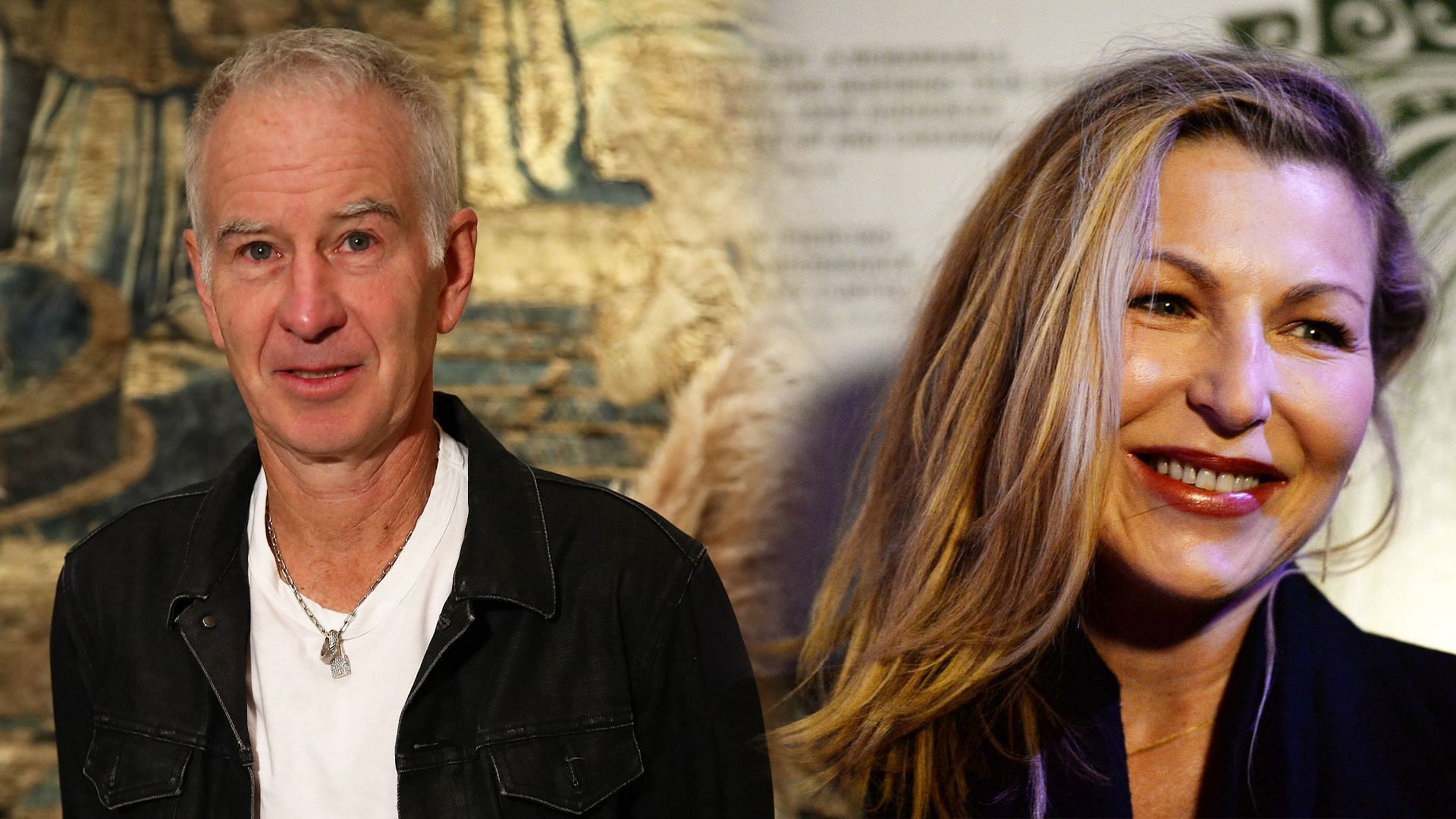 John McEnroe(left) and ex-wife Tatum O