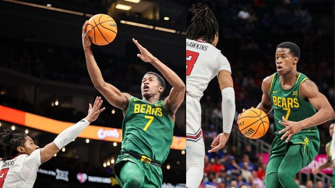 VJ Edgecombe Stats Tonight: How did Baylor star fare vs Texas Tech? (March 13)