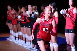 Former Louisville Volleyball Player Anna DeBeer makes feelings known about pioneering change in women's sports