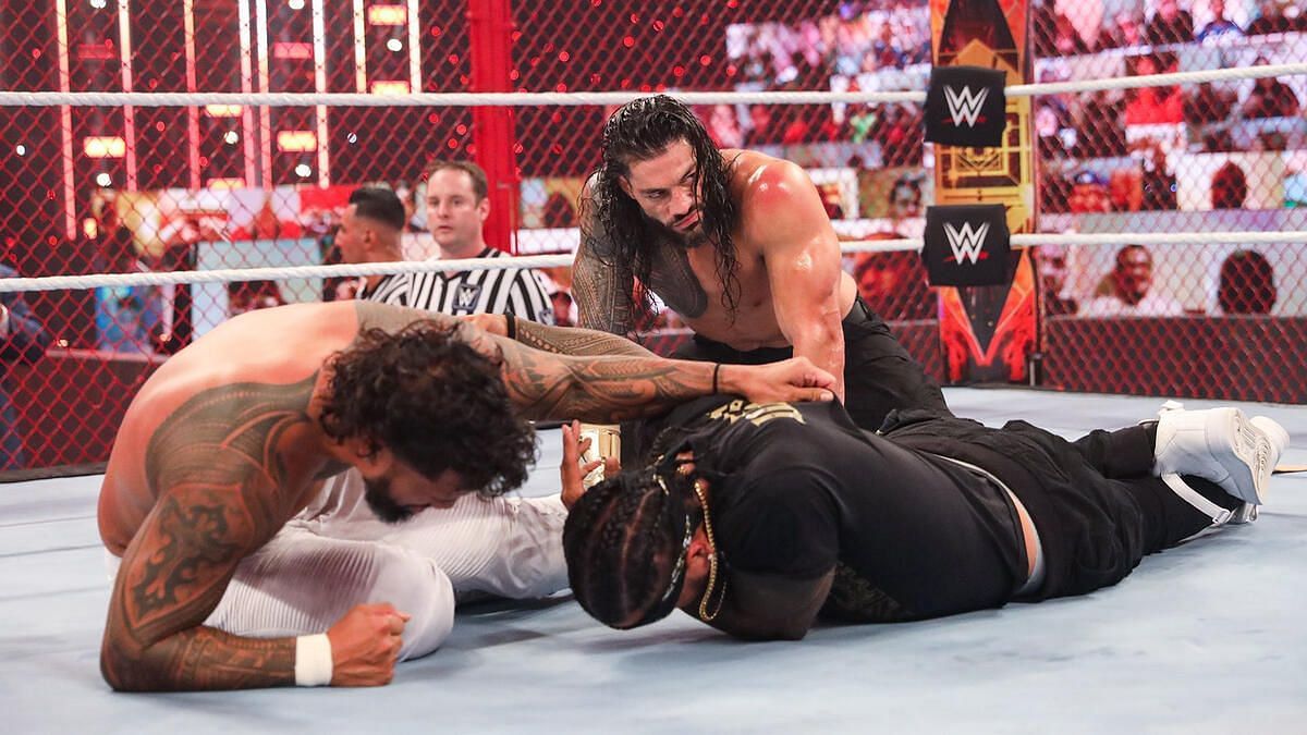 The Usos and Roman Reigns (Photo source: wwe.com)