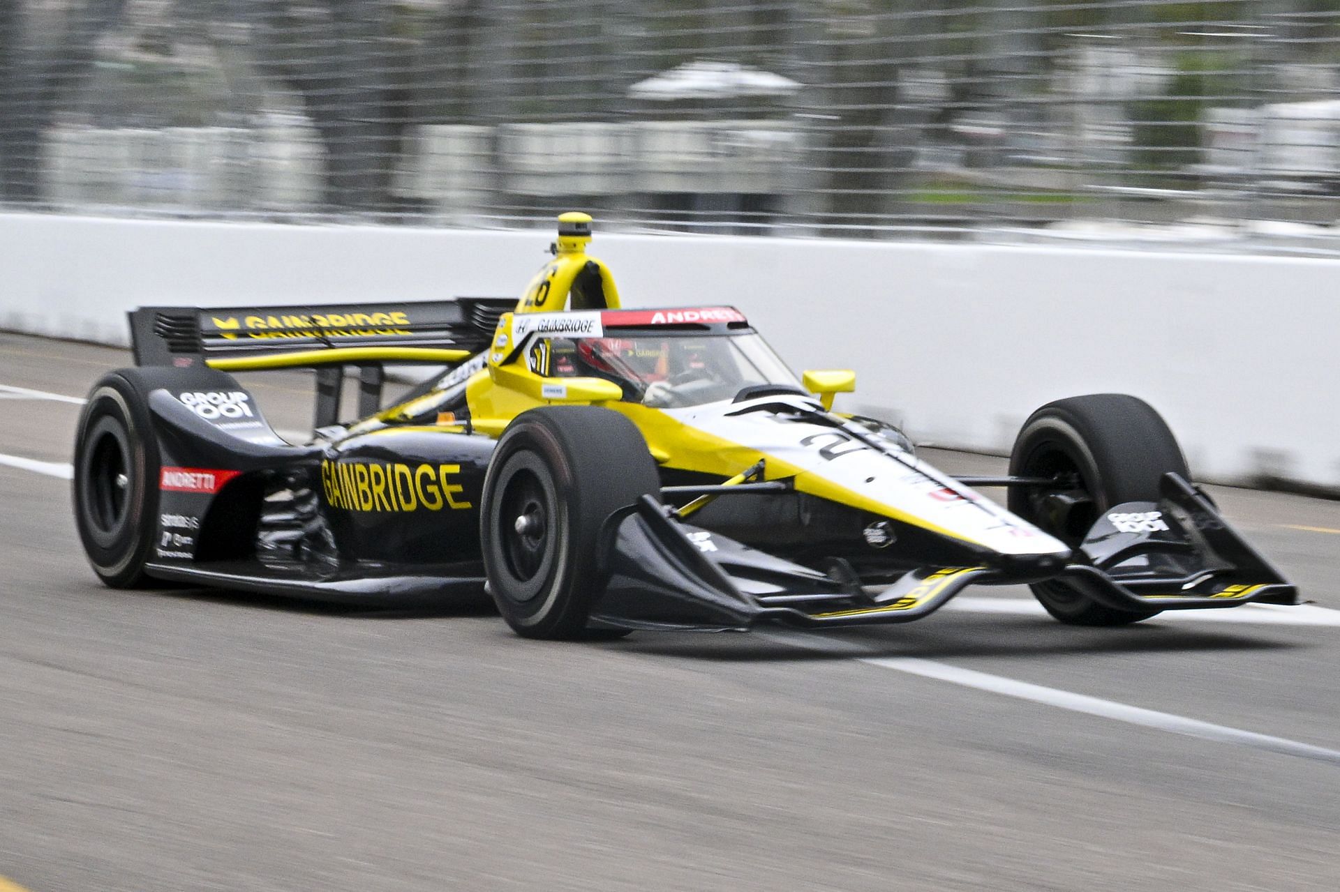 Colton Herta during the INDYCAR Firestone Grand Prix of St. Petersburg. Image: Getty