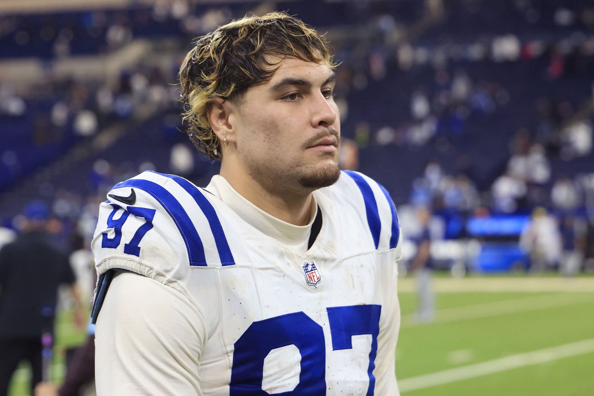 Laiatu Latu during Tennessee Titans v Indianapolis Colts - Source: Getty