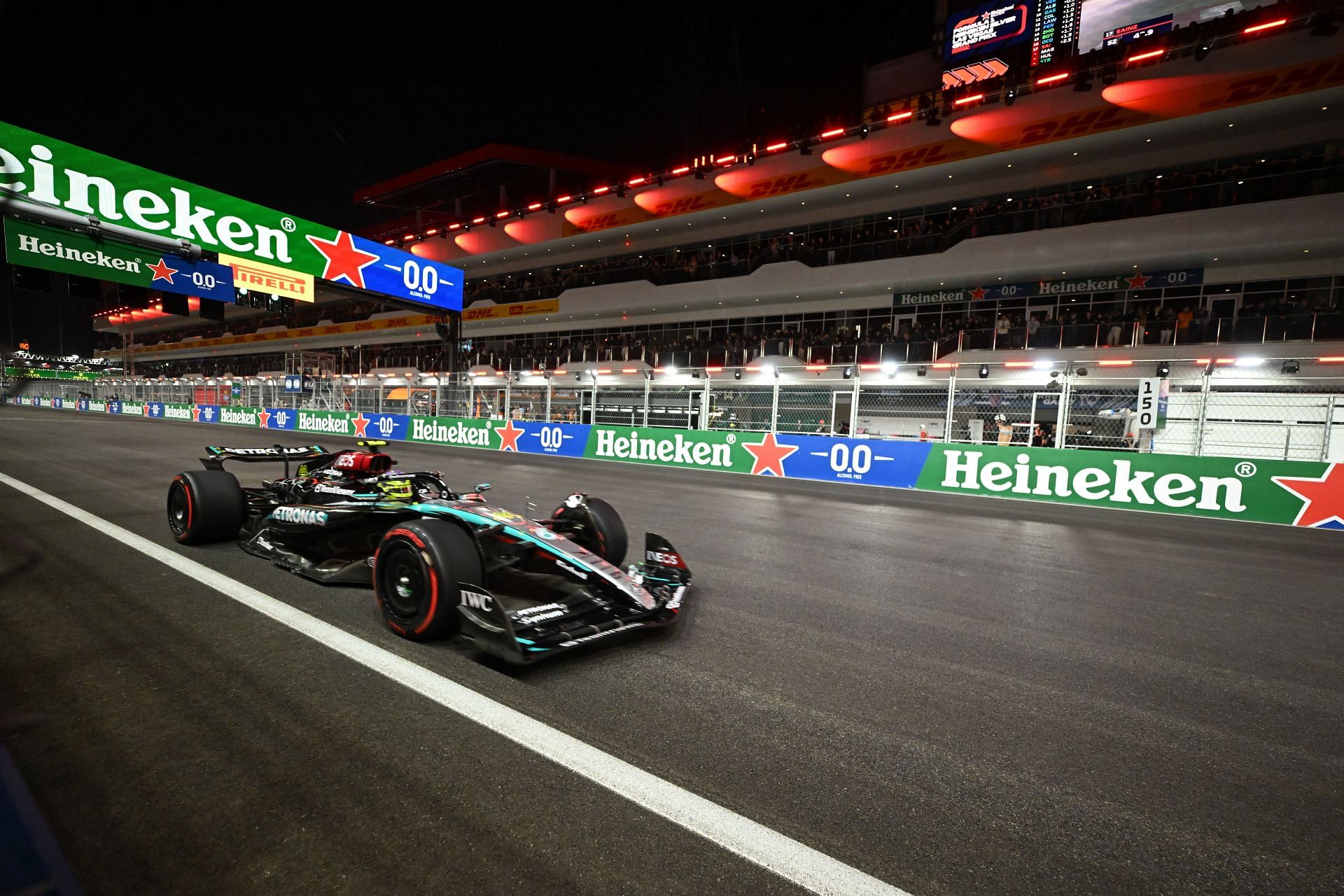 Practice And Qualifying At The Formula One Las Vegas Grand Prix Friday Night - Source: Getty