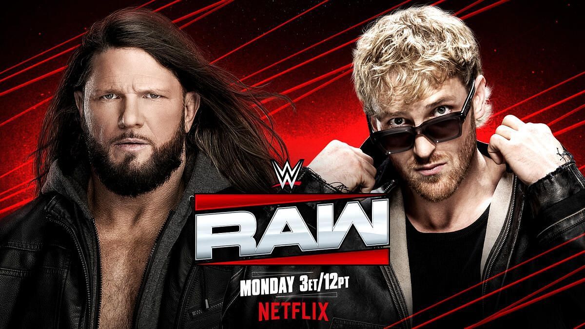 AJ Styles and Logan Paul. [Photo via: WWE.com]