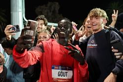 "Talents too choke"; "He will be fine" - Fans divided as Gout Gout loses in first senior race