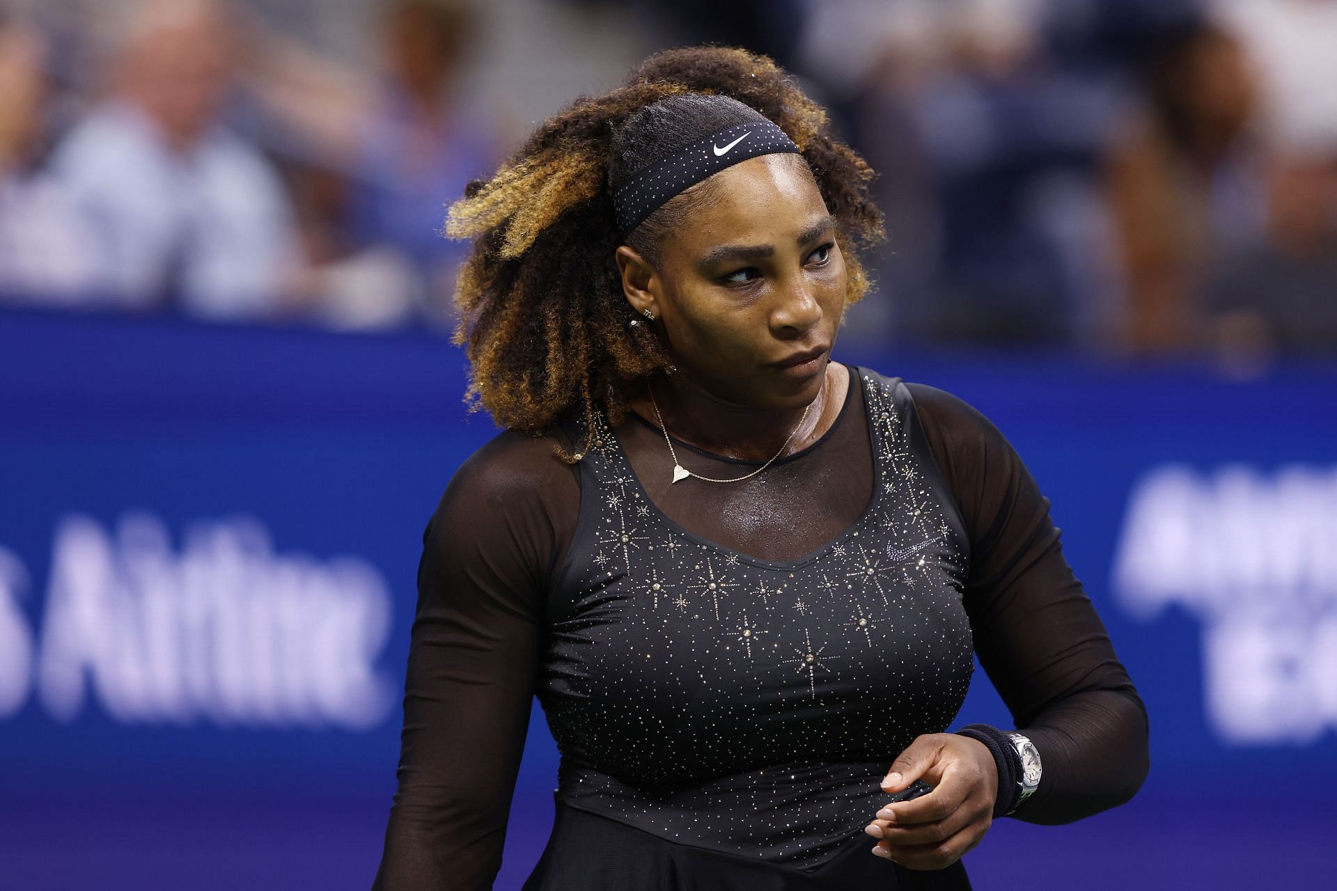 Serena Williams pictured at the 2022 US Open | Source: Getty