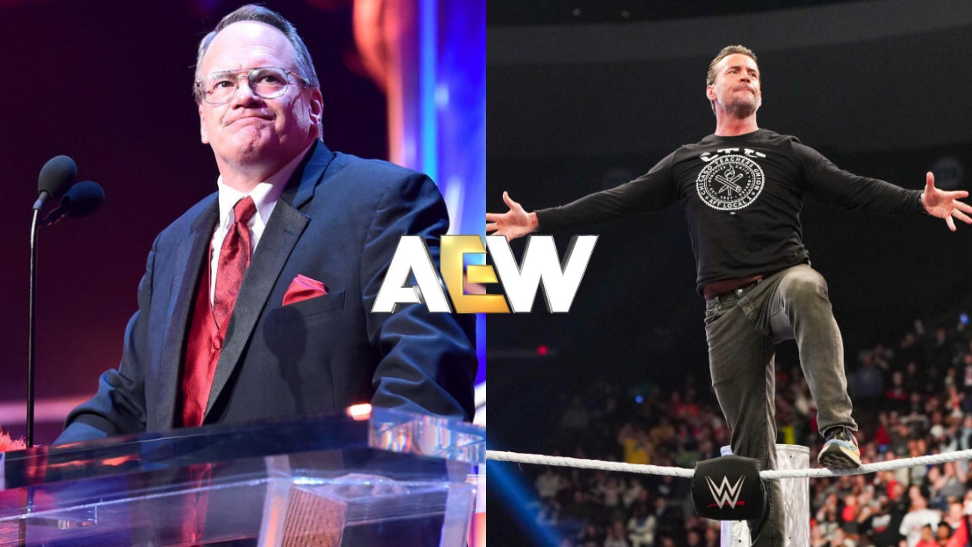 Jim Cornette opened up on a situation involving AEW and CM Punk [Image Credits: WWE and AEW (official websites)]