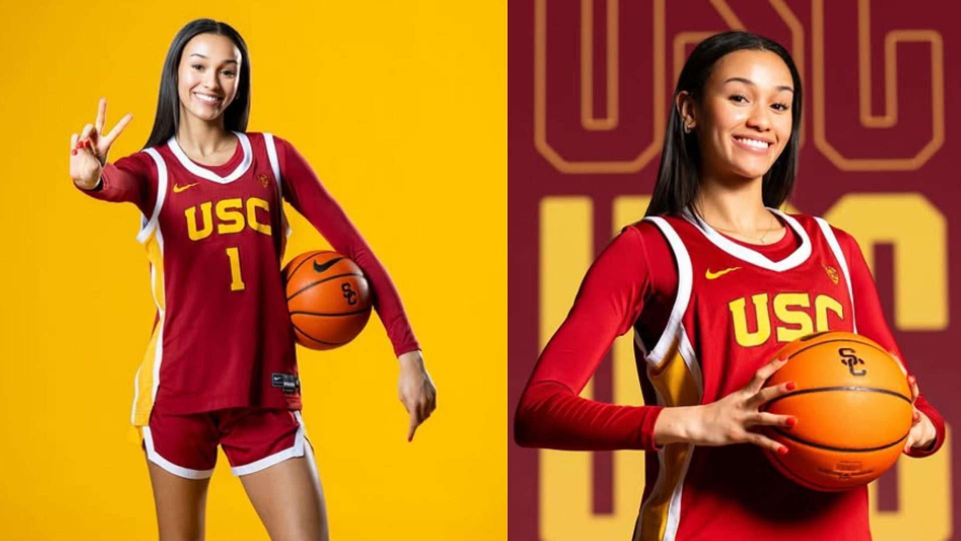 WNBA star Cameron Brink shares a warm reaction to USC signee Jazzy Davidson as she concludes HS career (Image: IG/ Jazzy Davidson)