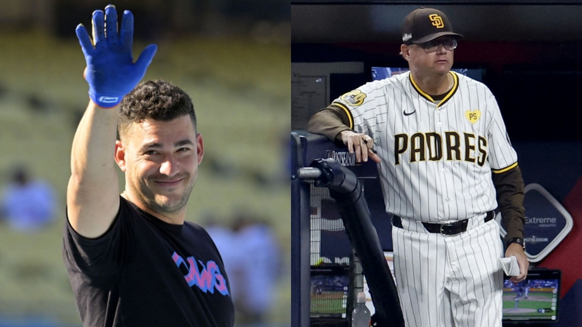 San Diego Padres Slugger Jose Iglesias &amp; Mike Shildt