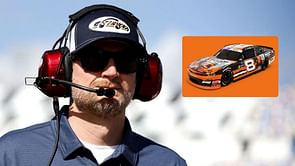 “Dale Jr. is killing these throwbacks”: Fans react as JRM take off the covers on Sammy Smith’s Darlington machine