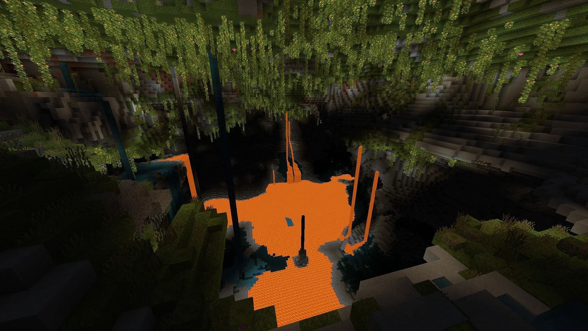 Minecraft cave spawn seed