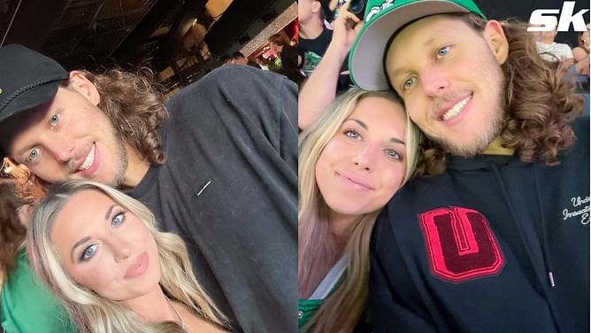 Alec Bohm's girlfriend Erin Dolan poses in effortless gameday look featuring Phillies jersey