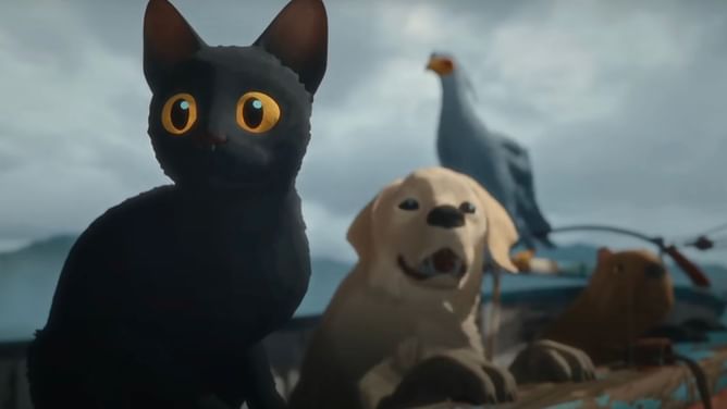Flow’s Cat channels 'Oo Ee A E A' energy as Gints Zilbalodis celebrates Oscar victory