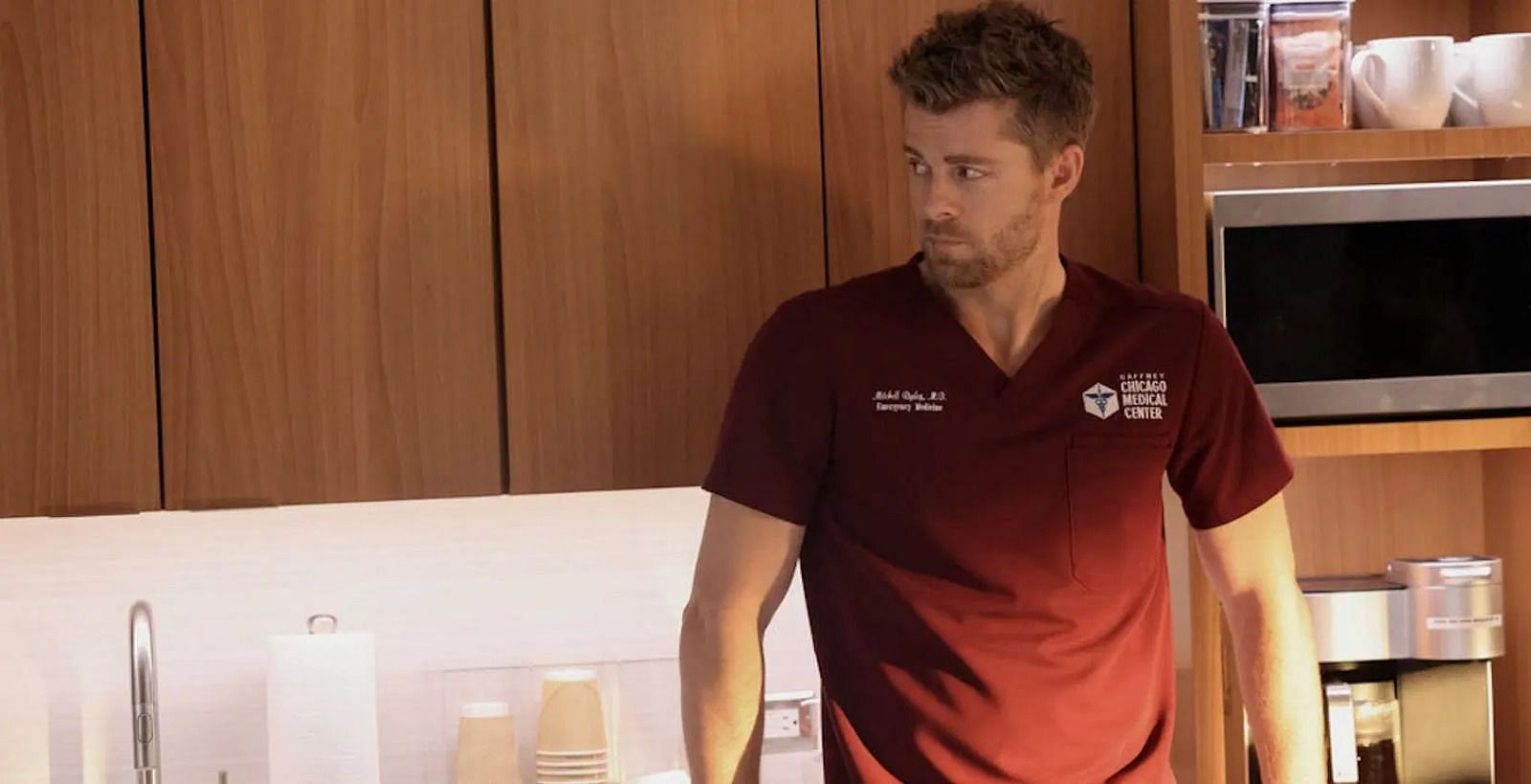 Luke Mitchell as Mitch Ripley on Chicago Med (Image via NBC) 