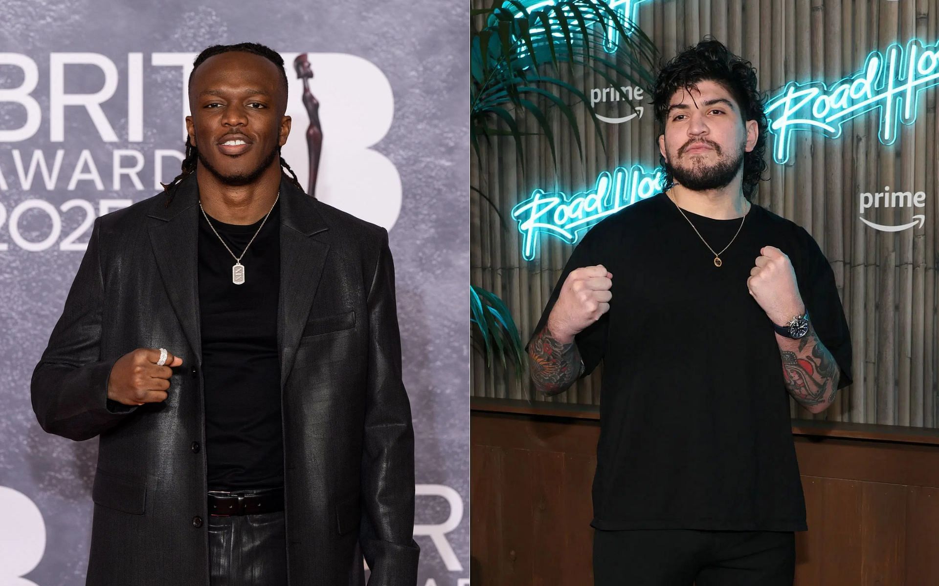 KSI (left) speaks about his upcoming opponent Dillon Danis (right) [Image courtesy: Getty]