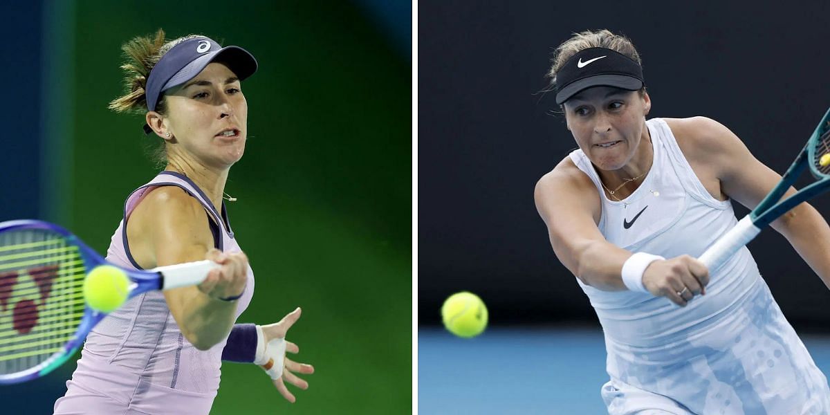 Belinda Bencic (L) and Tatjana Maria (R) (Image Source: Getty)