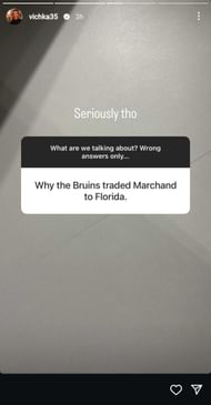 Victoria Azarenka's Instagram story; (Source - Instagram @vichka35)