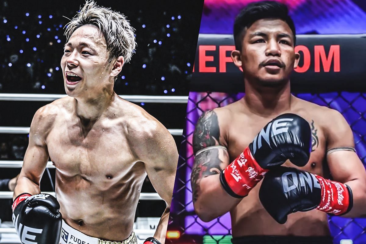 Takeru (L) and Rodtang (R) | Image by ONE Championship