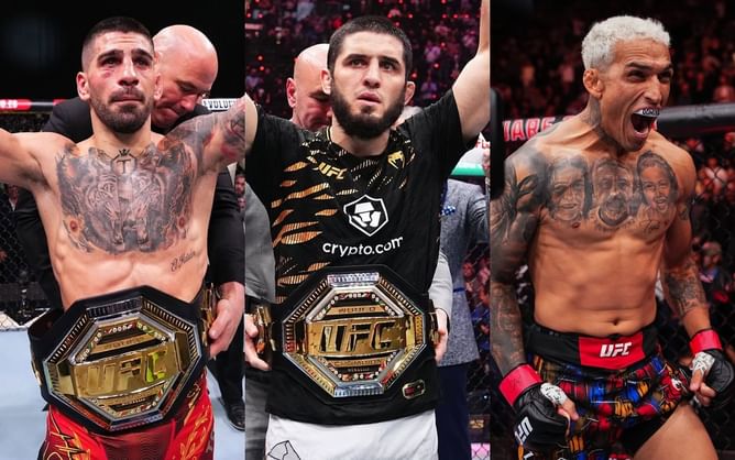 Chael Sonnen claims Ilia Topuria facing Charles Oliveira first would raise the stakes for Islam Makhachev showdown