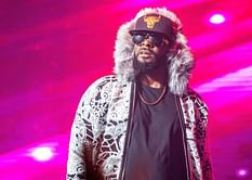 R. Kelly sings "When a Woman's Fed Up" and "Step in the Name of Love", reveals he has written 25 albums in podcast interview from prison