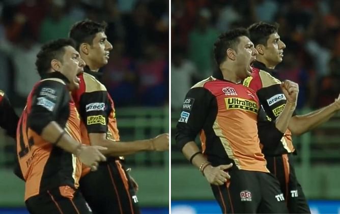 When Yuvraj Singh smartly ran out MS Dhoni to help SRH win by 4 runs vs RPSG [Watch]