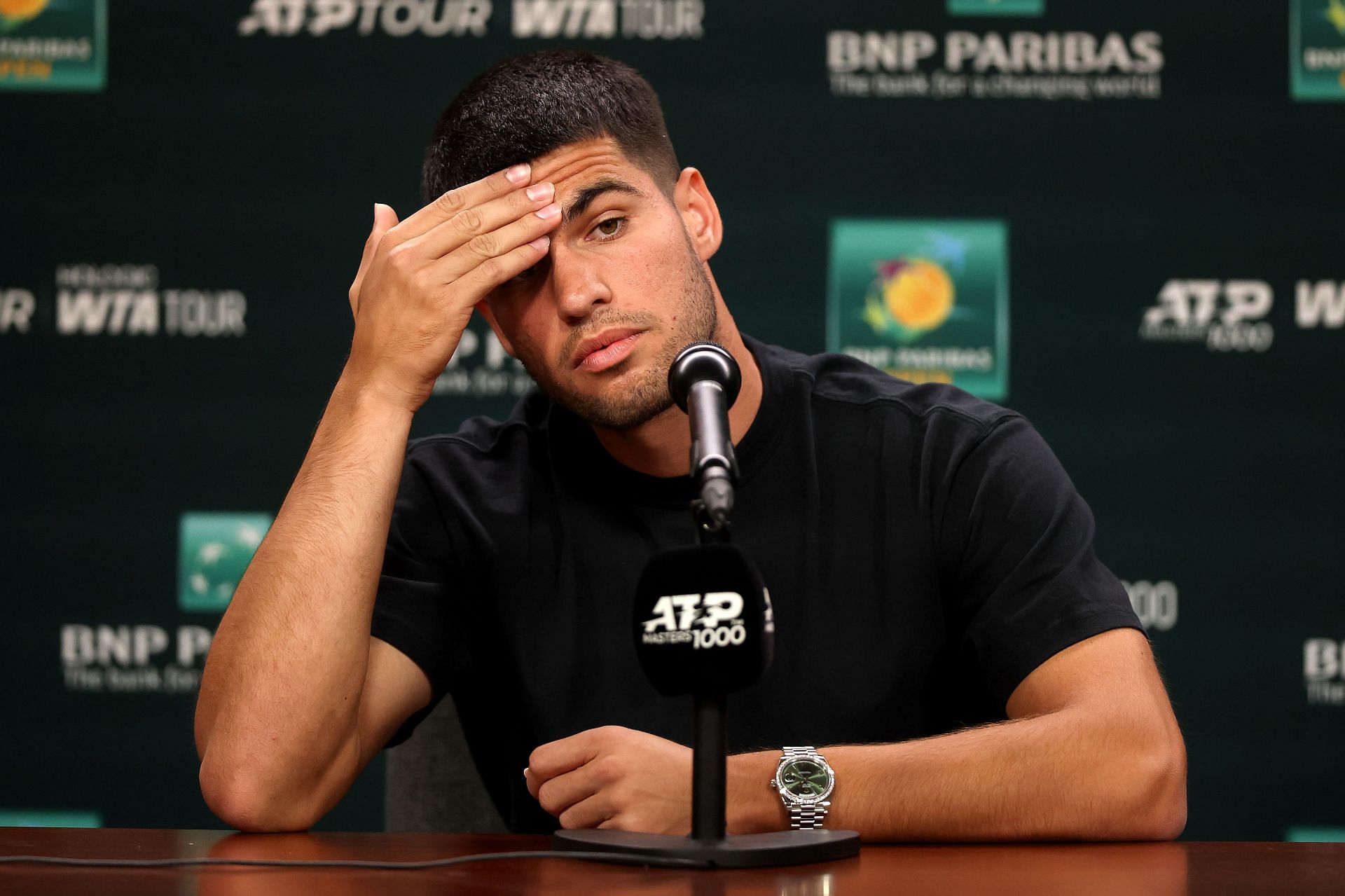 Carlos Alcaraz at BNP Paribas Open - Image Source: Getty