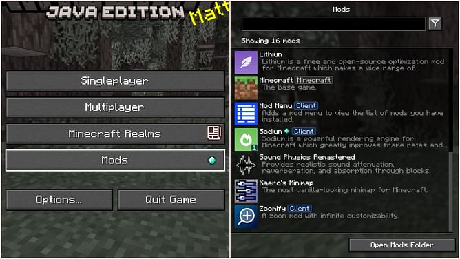 How to get and use Minecraft Mod Menu