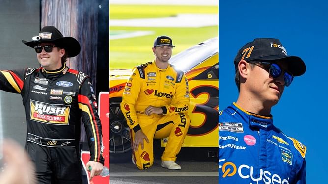Noah Gragson and FRM drivers take their shot at the 'perfect' college basketball bracket