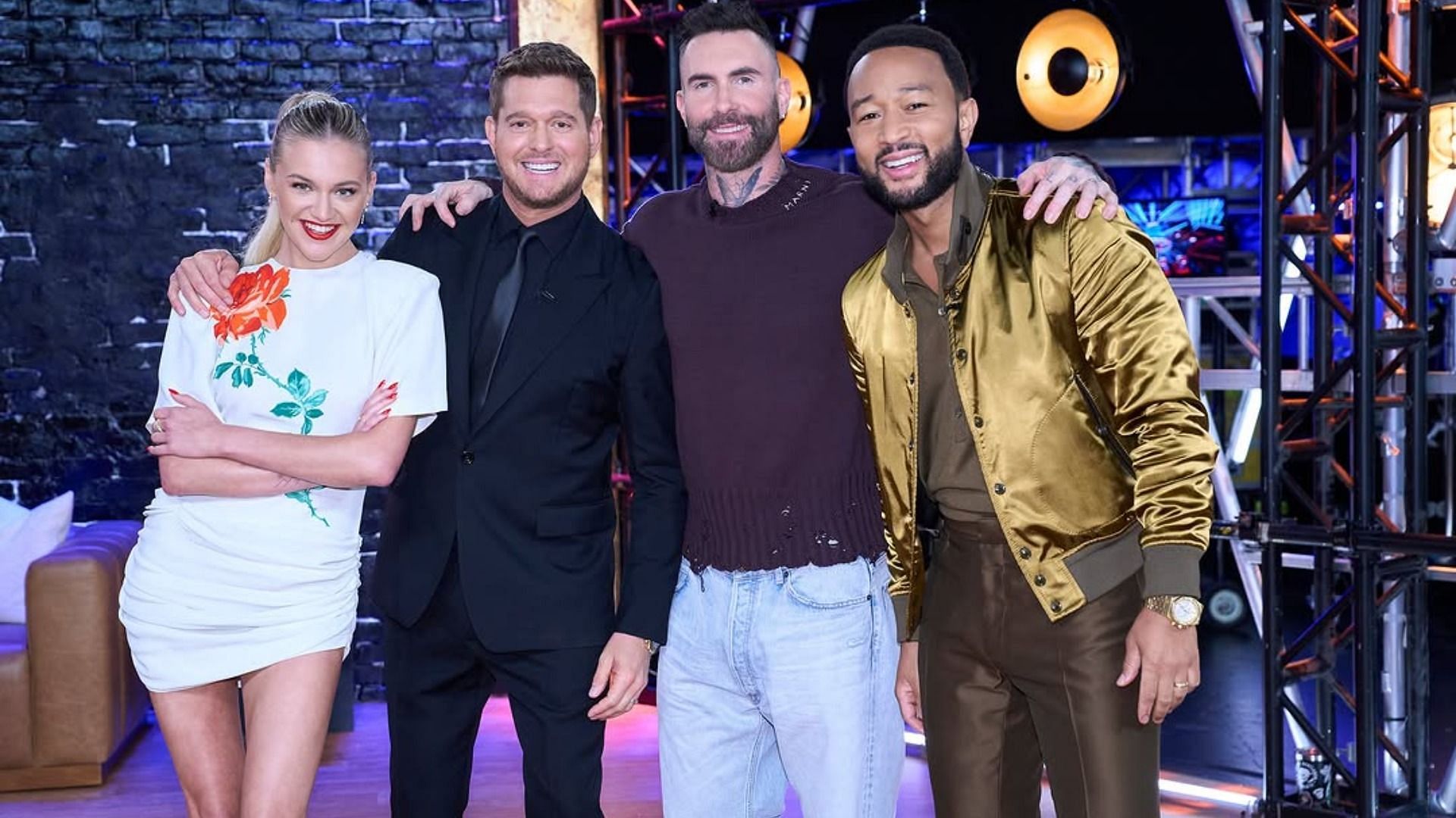 Judge panel of The Voice season 27 (Image via Instagram @nbcthevoice)