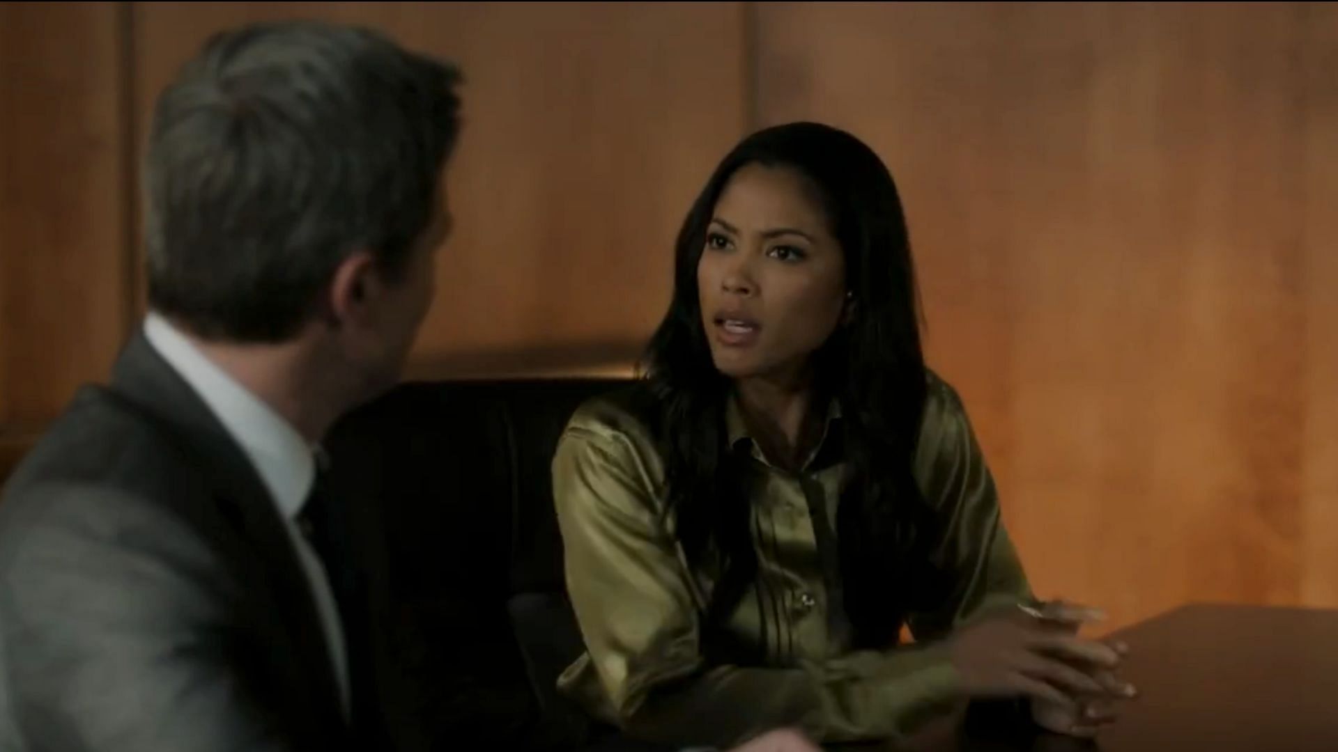 Ted and Erica in Suits LA season 1 episode 4 (Image via NBC)