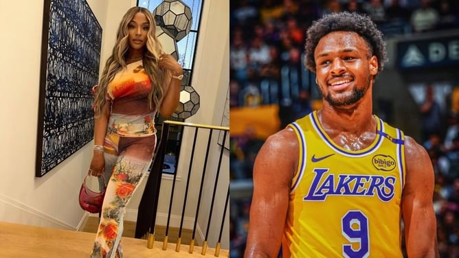 "Say it louder"- Savannah James sends strong message to Bronny James’ doubters with IG post after son's G League feat