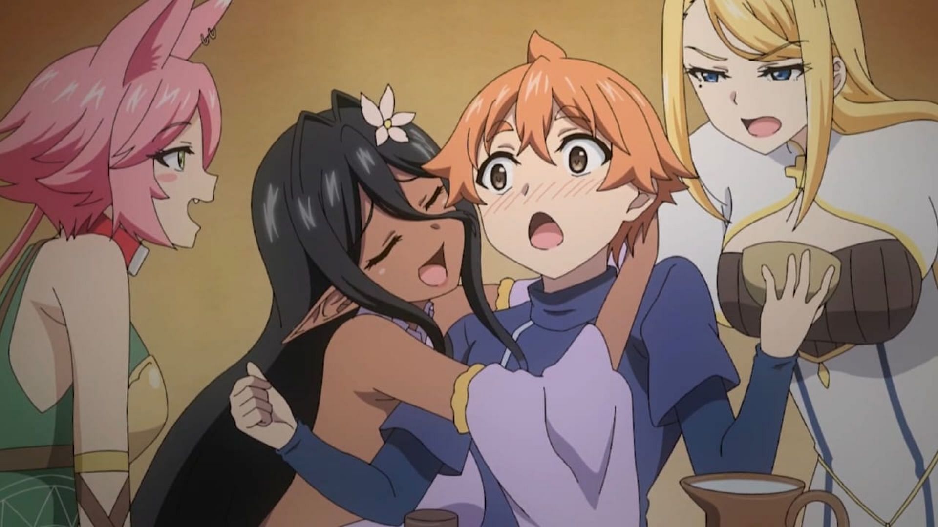 Hinata, Mariabelle, and their friends in the latest PV (Image via Studio Elias)