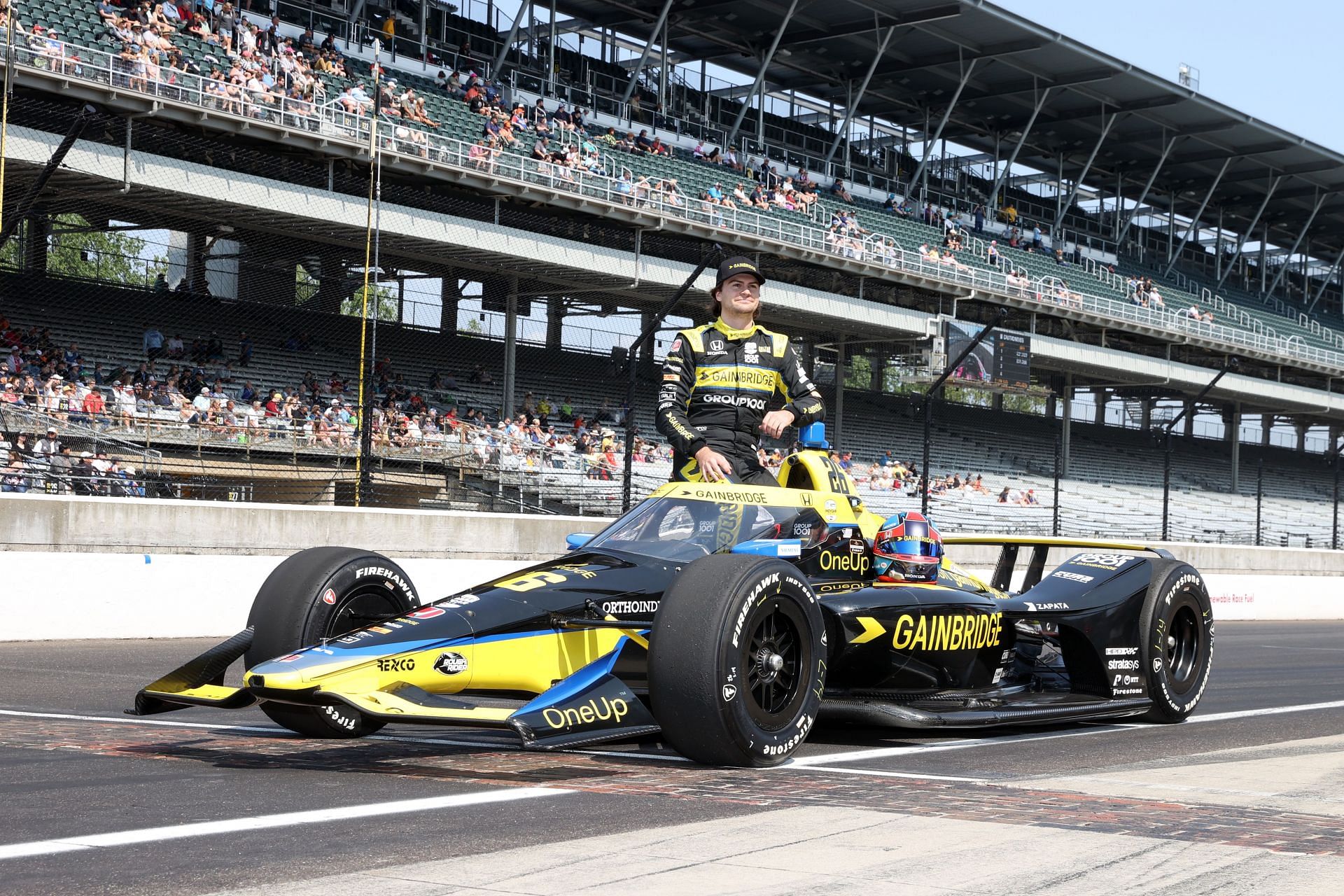 Colton Herta at the INDYCAR Series The 107th Indianapolis 500 - Source: Getty