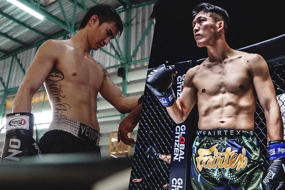 Tawanchai (left) and Masaaki Noiri (right). [Photos from Tawanchai