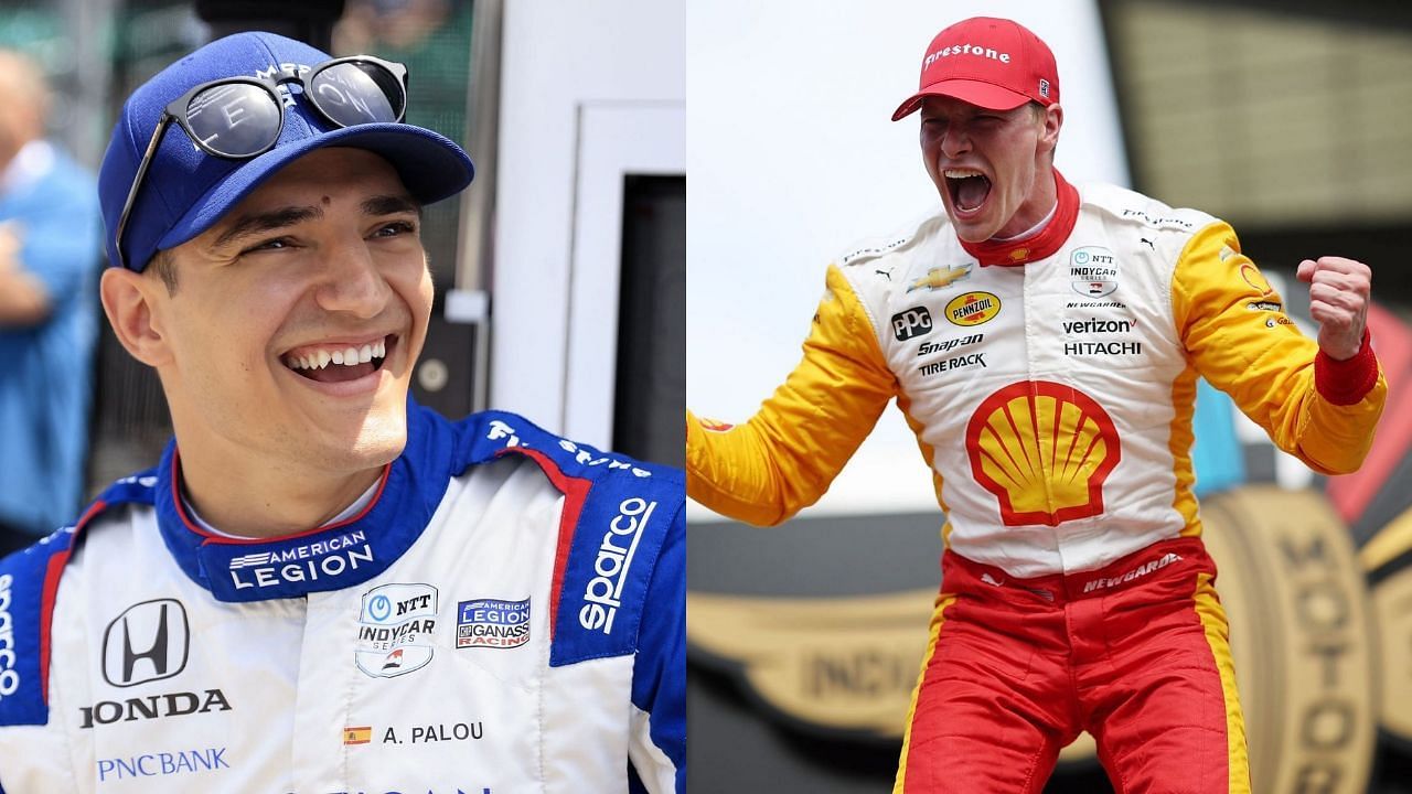 Right: Alex Paulo, Left: Josef Newgarden 