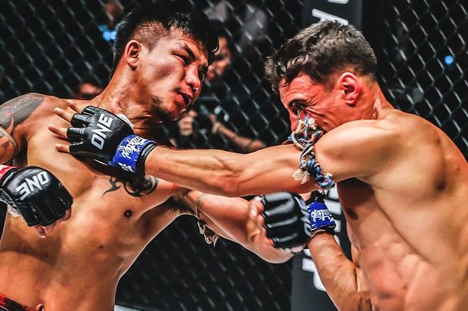 WATCH: Thai superstar Rodtang Jitmuangnon shows Joseph Lasiri the levels to their game in brutal beatdown in Singapore