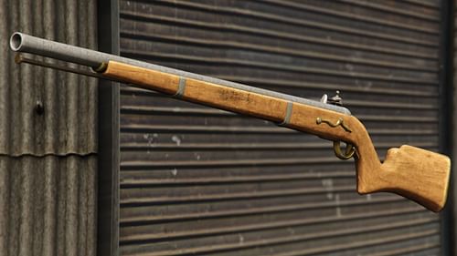 You will likely lose every gunfight using the Musket (Image via GTA Wiki, Rockstar Games)