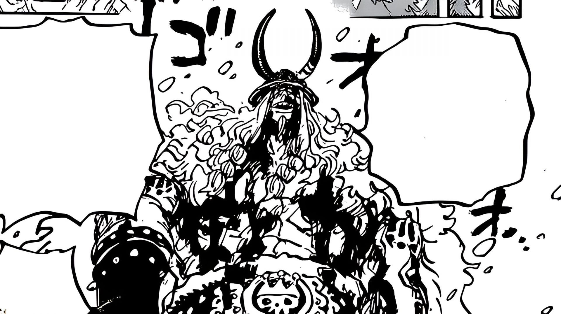 Loki as seen in the manga (Image via Eiichiro Oda/Shueisha)