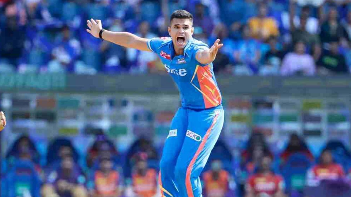 मुंबई इंडियंस के खिलाड़ी अर्जुन तेंदुलकर (Photo Credit_iplt20.com)