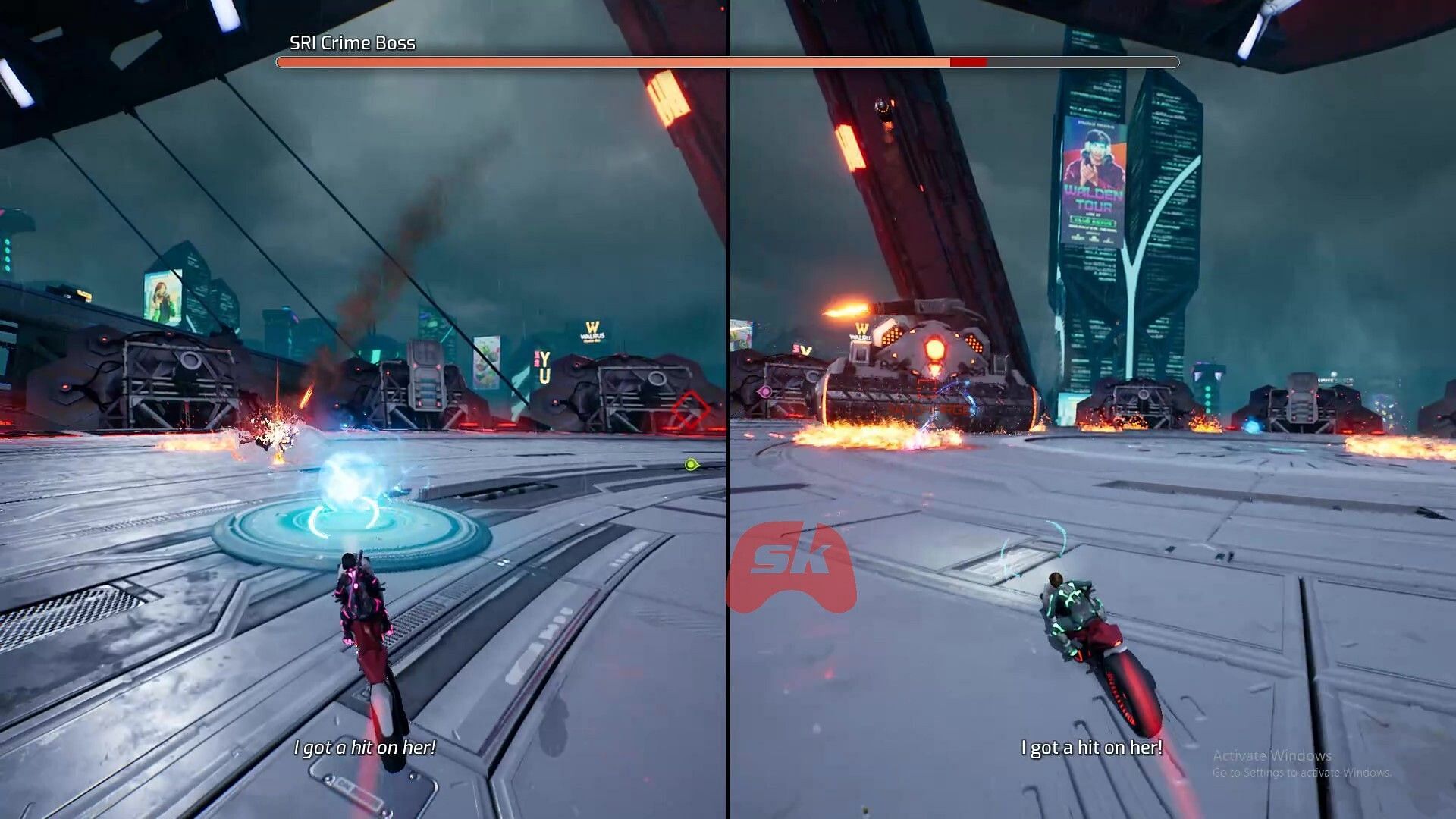 The First Phase of the boss fight (Image via Sportskeeda Gaming || Electronic Arts)