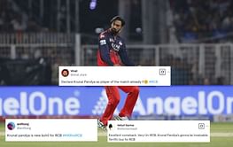 "Krunal Pandya is new Kohli for RCB" - Fans hail left-arm spinner for game-changing spell in KKR vs RCB IPL 2025 clash