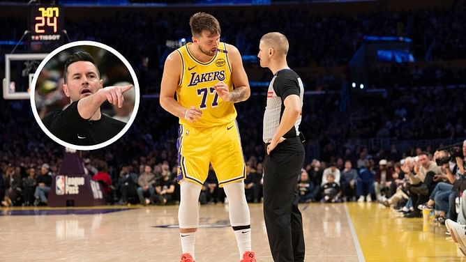 "That's a fact" - JJ Redick makes feelings crystal clear on Luka Doncic's relationship with refs