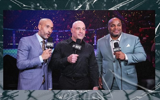 Photos: Jon Anik shares behind-the-scenes look at UFC 313 with Joe Rogan and Daniel Cormier