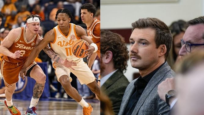 Singer Morgan Wallen gets spotted in attendance at Tennessee vs Texas