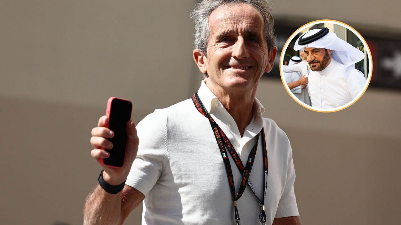 FIA President comes out in support of Alain Prost amid online abuse claims [images via Getty]