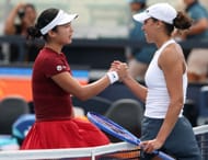 Madison Keys was stunned by the World No. 140, wildcard Alexandra Eala - Source: Getty