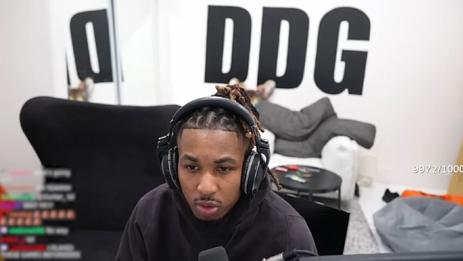 "Very selfless": DDG lauds Kai Cenat, IShowSpeed, Adin Ross, and more for supporting his "HIT-A-THON" livestream